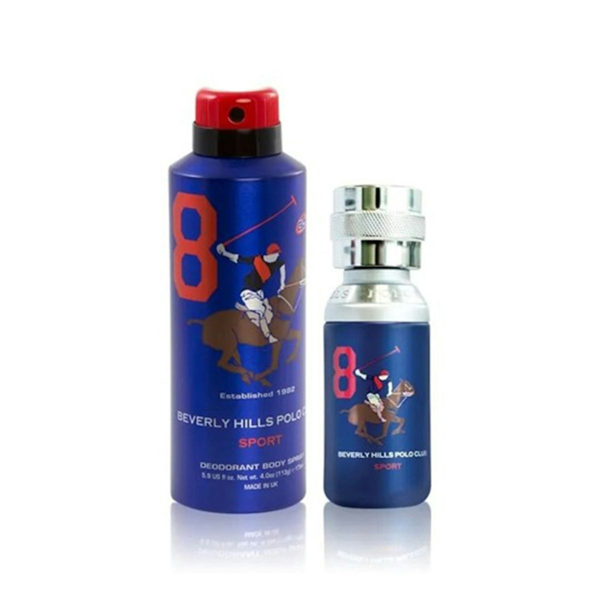 BEVERLY HILLS POLO CLUB - Set Polo Beverly Hills Sports Men Eight Edt 50Ml +Deo