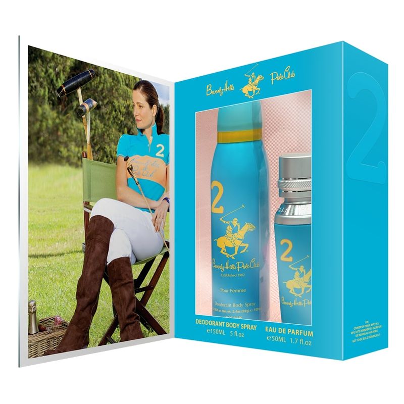 BEVERLY HILLS POLO CLUB - Set Polo Beverly Hills Women Two Edp 50Ml + Deo