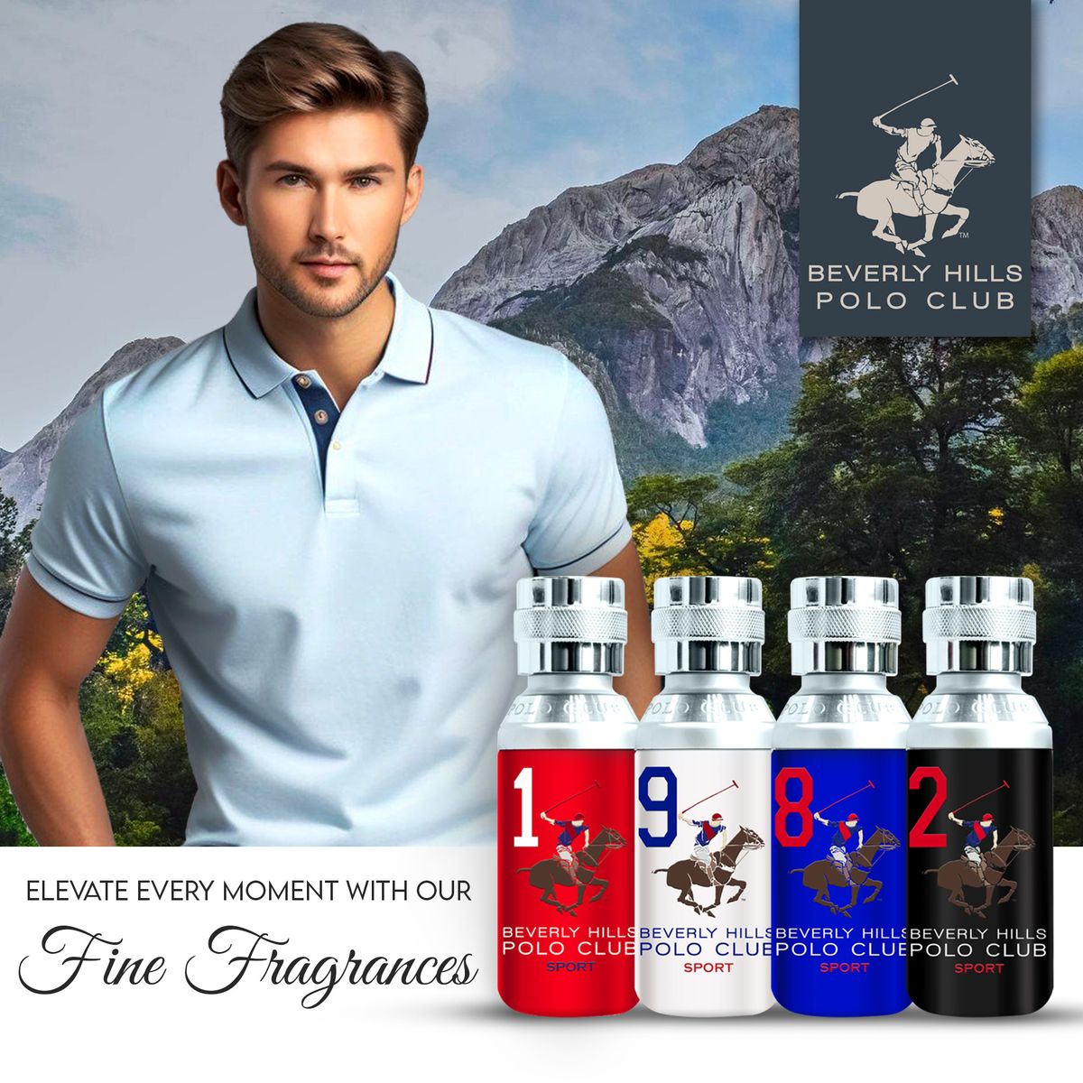 BEVERLY HILLS POLO CLUB - Polo Beverly Hills  Sports Men Eight Edt 100Ml