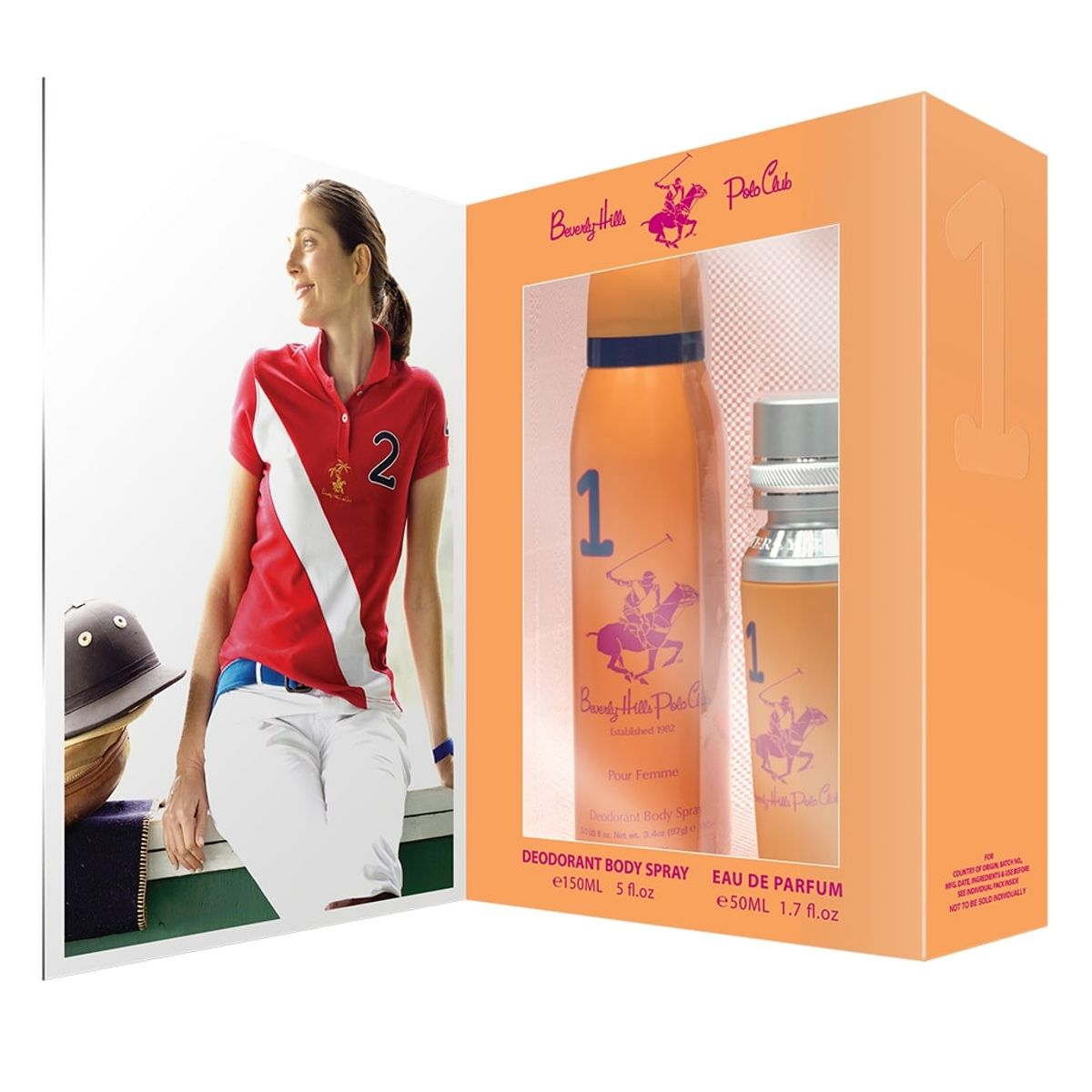 BEVERLY HILLS POLO CLUB - Set Polo Beverly Hills Women One Edp 50 Ml + Deo