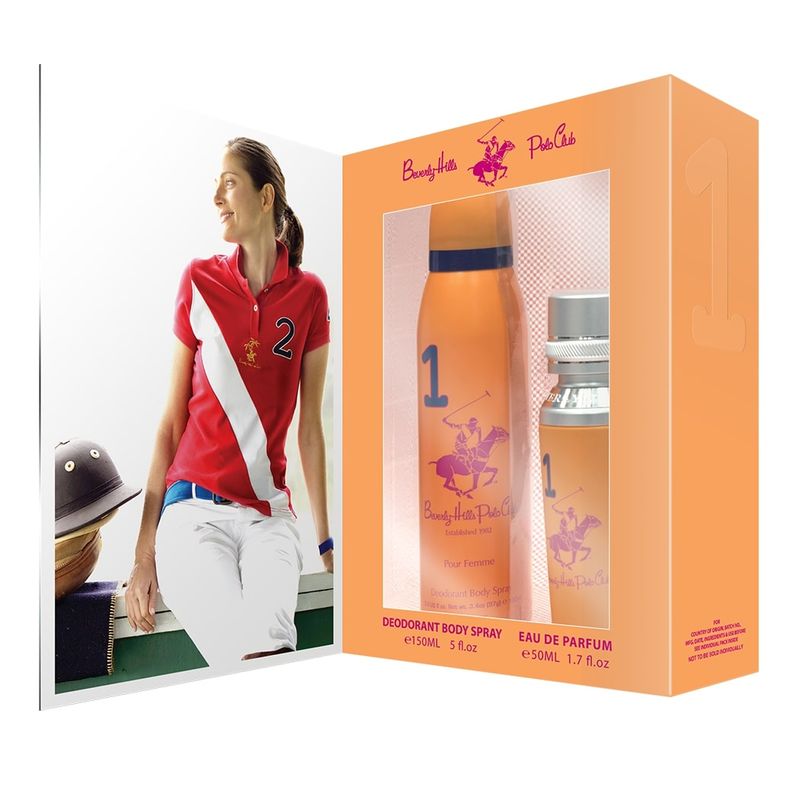 BEVERLY HILLS POLO CLUB - Set Polo Beverly Hills Women One Edp 50 Ml + Deo