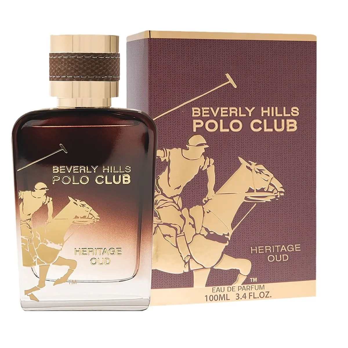 BEVERLY HILLS POLO CLUB - Polo Beverly Hills   Edt Pour Homme Heritage Oud 100 Ml