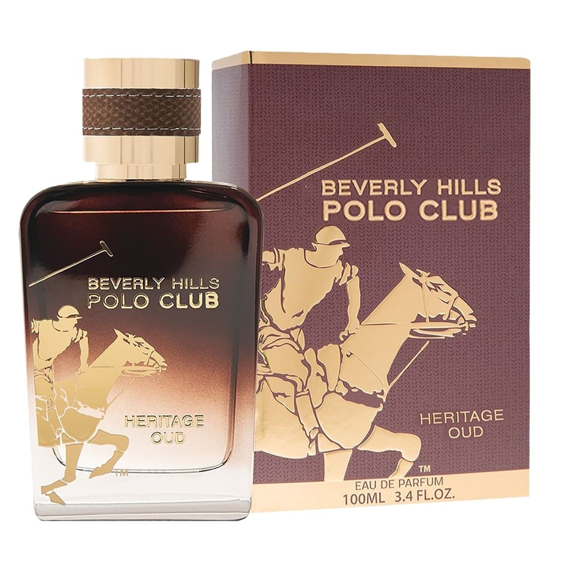BEVERLY HILLS POLO CLUB - Polo Beverly Hills   Edt Pour Homme Heritage Oud 100 Ml