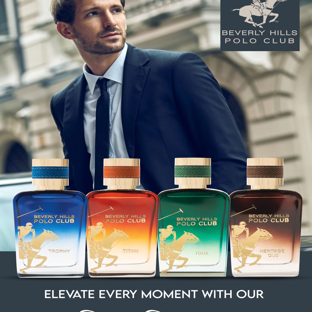 BEVERLY HILLS POLO CLUB - Polo Beverly Hills   Edt Pour Homme Heritage Oud 100 Ml