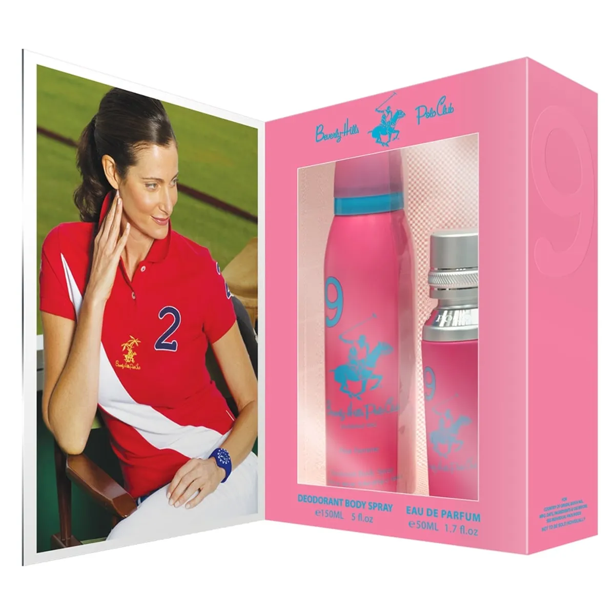BEVERLY HILLS POLO CLUB - Set Polo Beverly Hills Women Nine Edp 50Ml + Deo