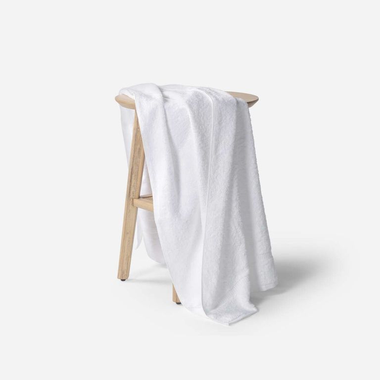 Toalla Ame Lyocell - Algodon 550 Gramos Sabana Blanco