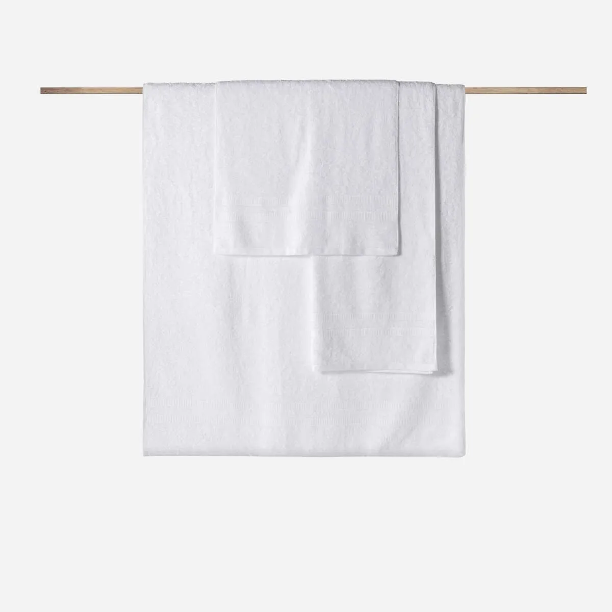 ROSEN - Toalla Ame Lyocell Rosen - Algodón 550 Gramos Sábana Blanco