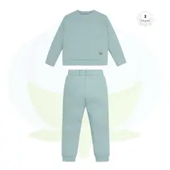 POMPON PIMA - PIJAMA NIÑO ALGODON ACOLCHADO