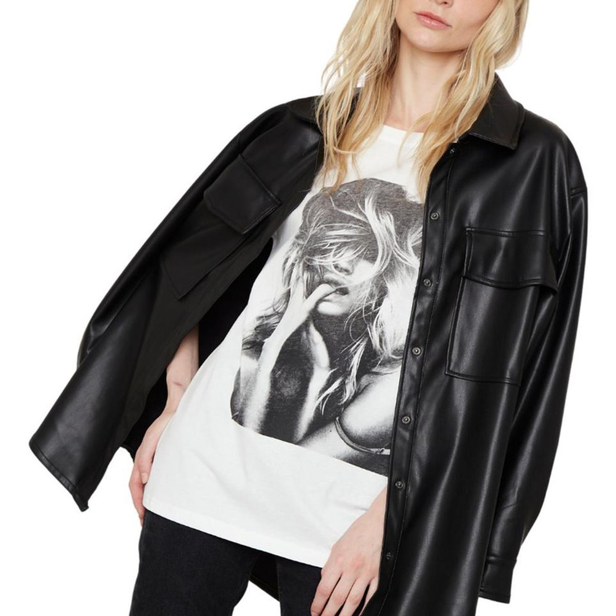 JACINTA TIENDA - Polera Alex blanca Jacinta Tienda