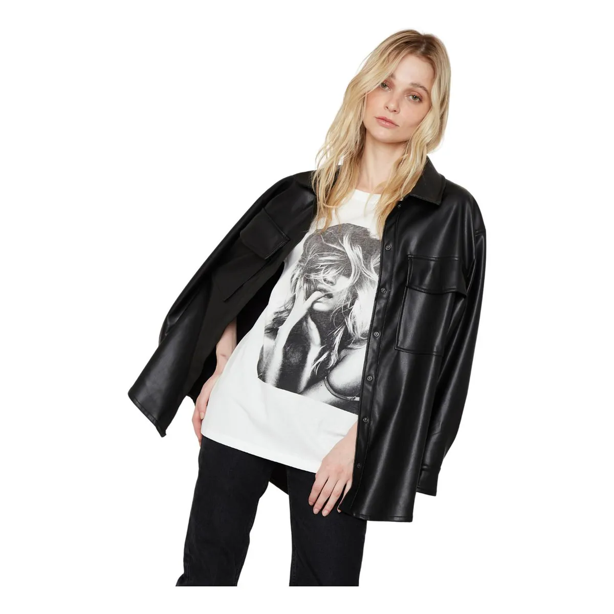 JACINTA TIENDA - Polera Alex blanca Jacinta Tienda