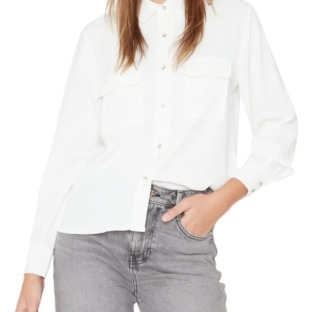 JACINTA TIENDA - Camisa Siena blanca Jacinta Tienda