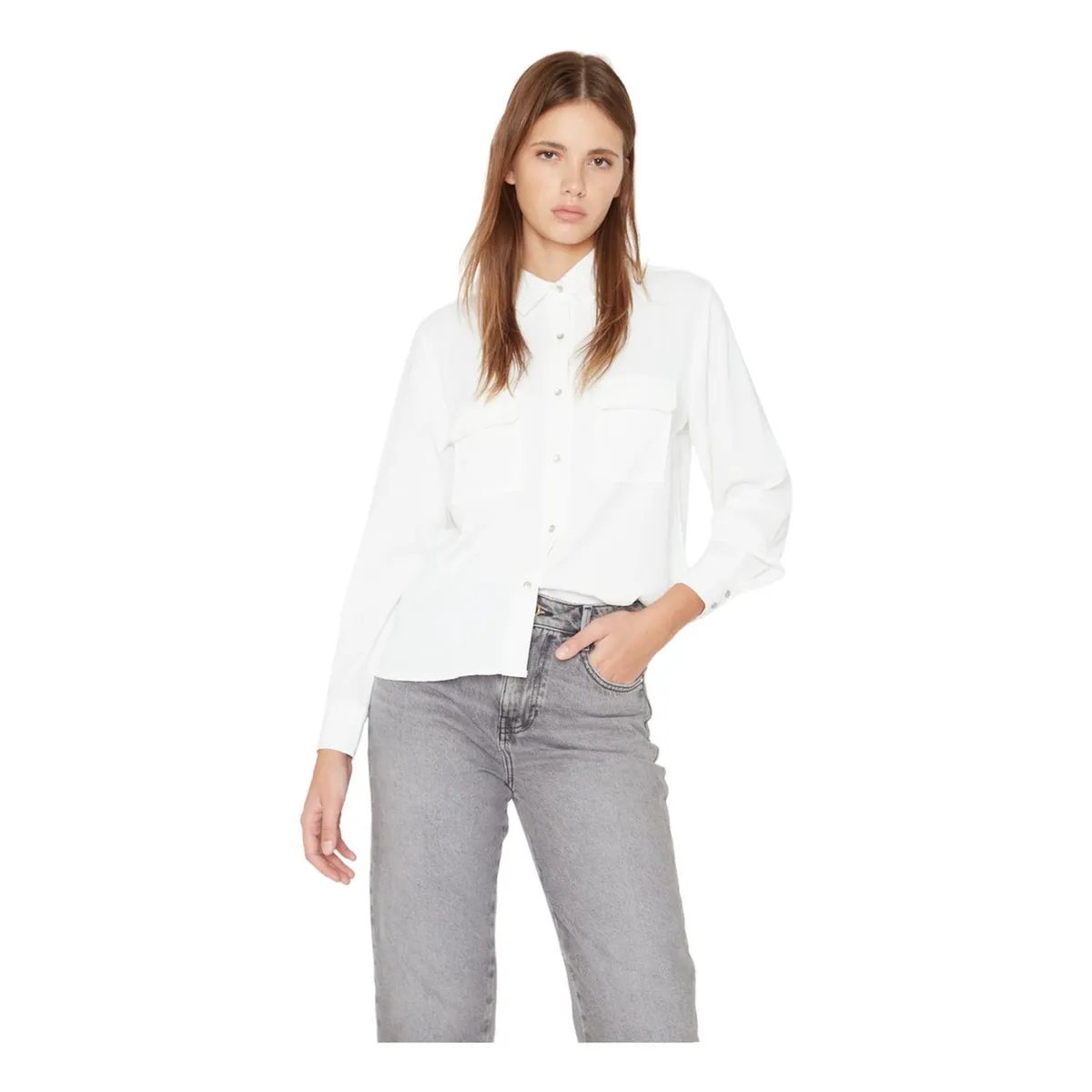 JACINTA TIENDA - Camisa Siena blanca Jacinta Tienda