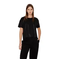 JACINTA TIENDA - Polera Kurt glitter negra