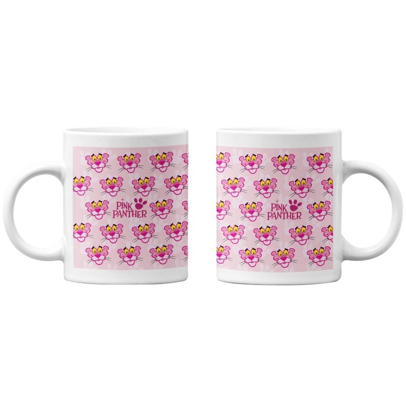 SM - Tazones Tazas blancas Pantera Rosa Cabeza SM