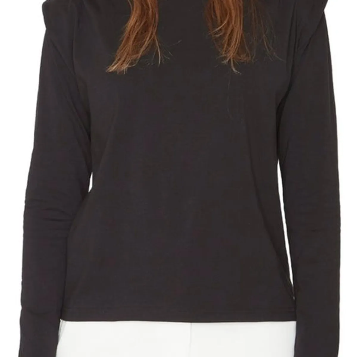 JACINTA TIENDA - Polera Victoria II negra Jacinta Tienda