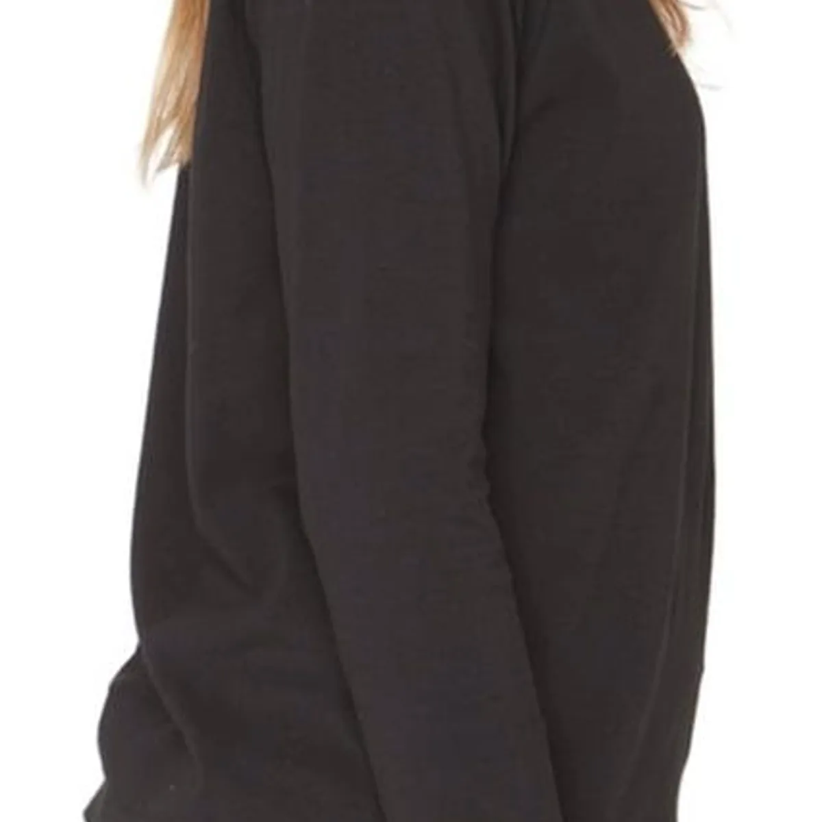 JACINTA TIENDA - Polera Victoria II negra Jacinta Tienda