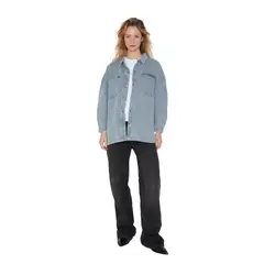 JACINTA TIENDA - Chaqueta Denim azul