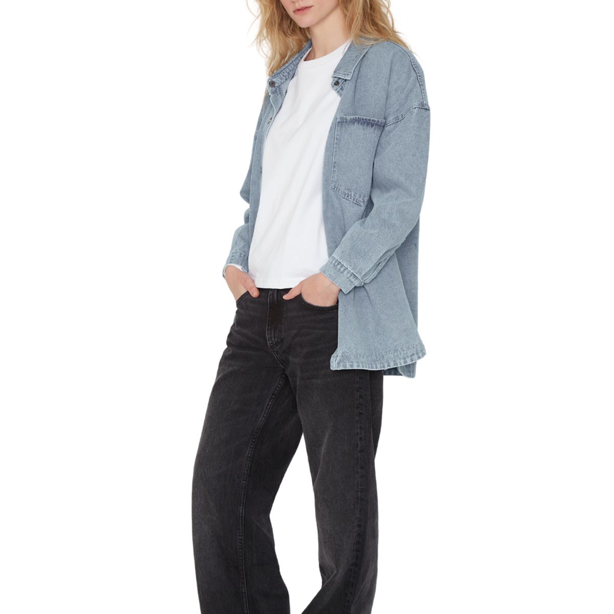 JACINTA TIENDA - Chaqueta Denim azul Jacinta Tienda