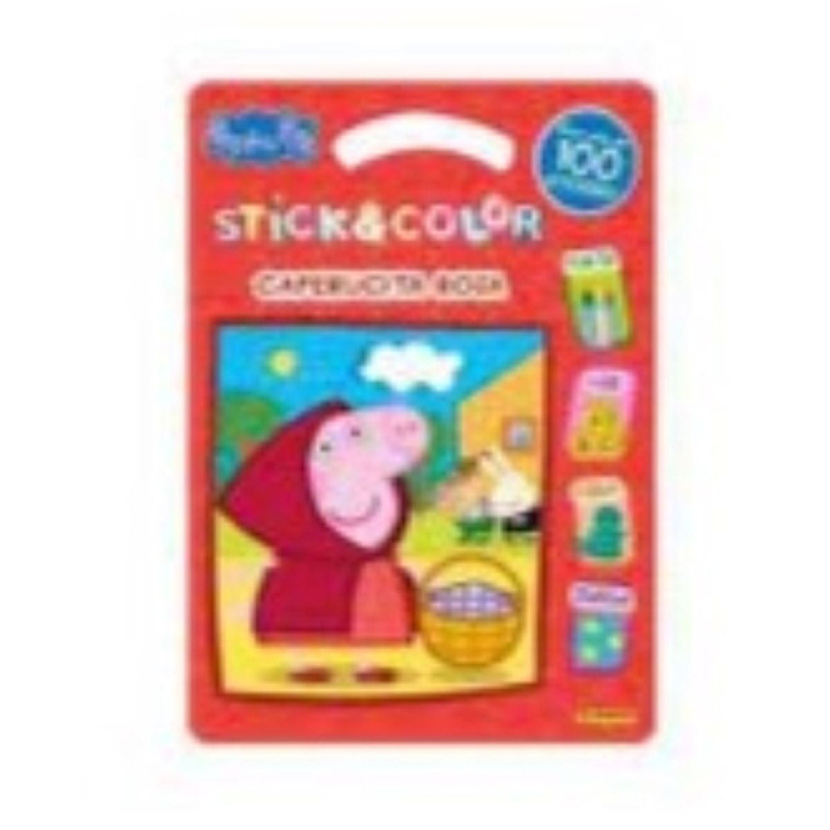 PANINI - Peppa Pig Stick & Color Caperucita Roja