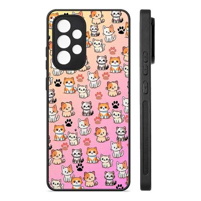 Carcasia Carcasa Compatible Con Samsung A33 Diseño 124