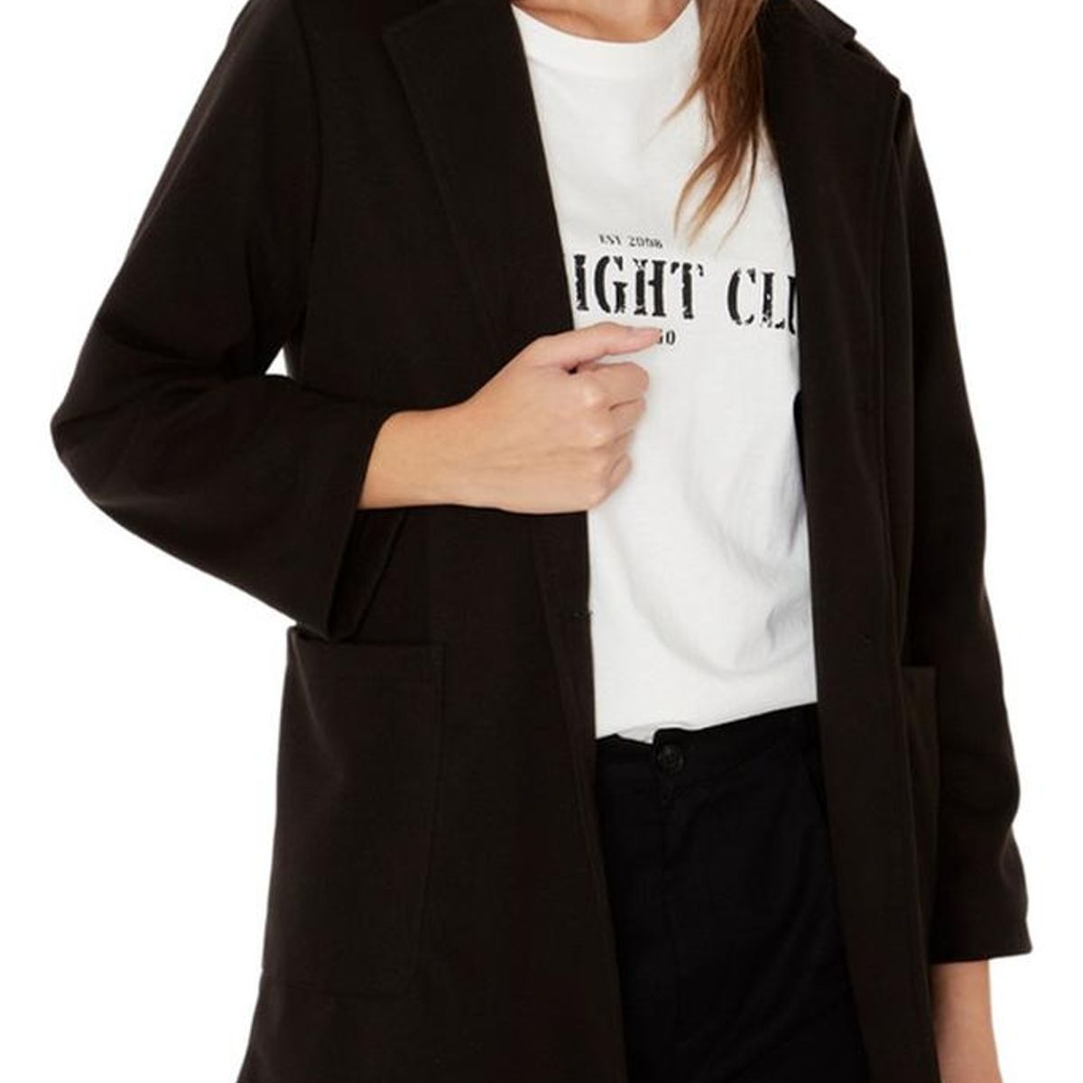 JACINTA TIENDA - Chaqueta Cloe negra Jacinta Tienda