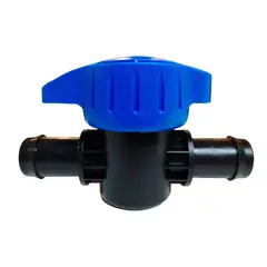GENERICO - Mini Valvula 32mm 3/4 Cañeria Plansa Manguera Pack 5 Und