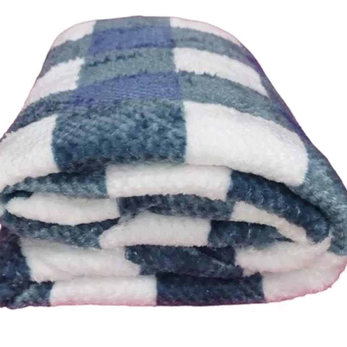 GENERICO - Manta De Chiporro 2plazas 200x230cm Estampa Cuadros Man-03-2