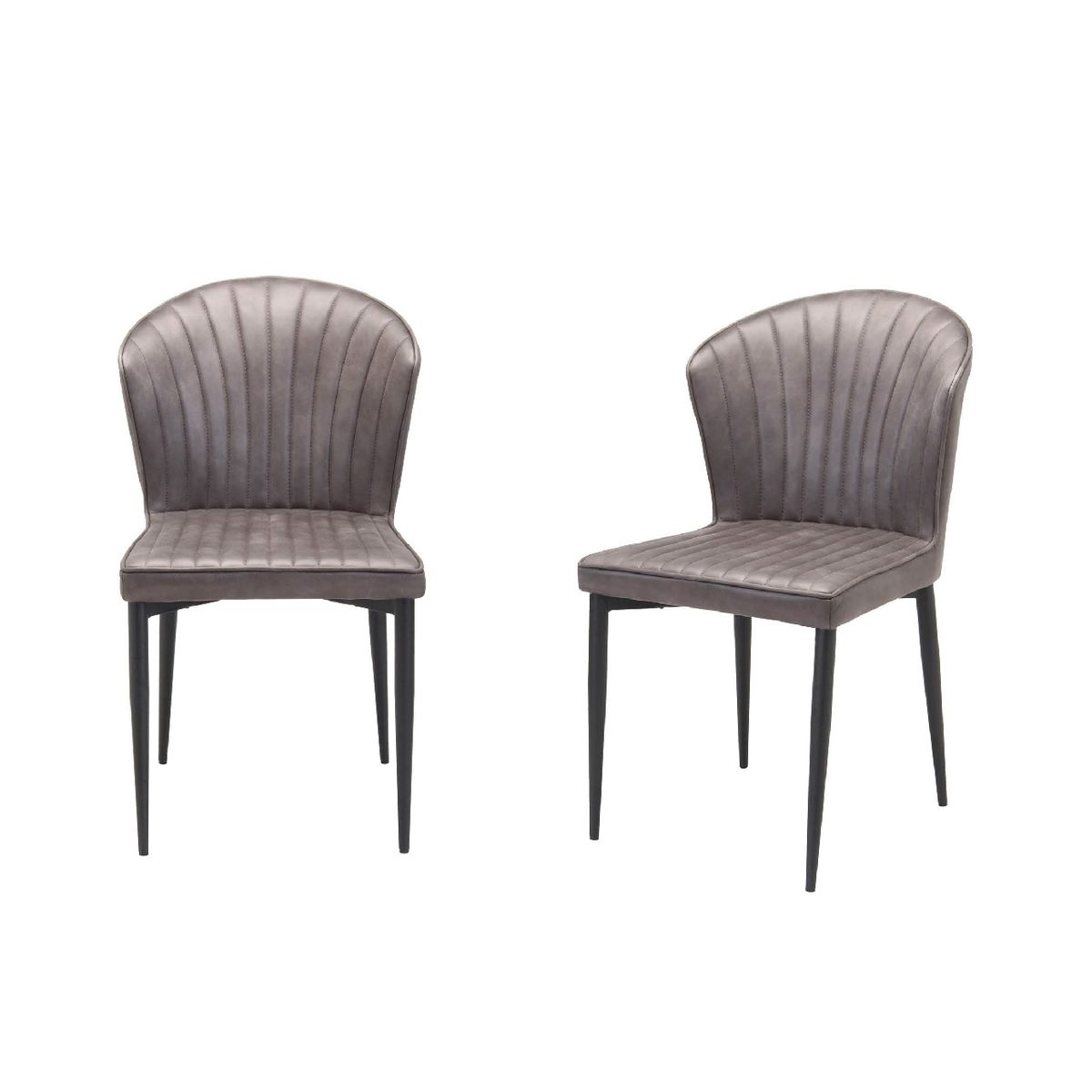 WHITE MARKET - Pack x 2 Silla Bruselas