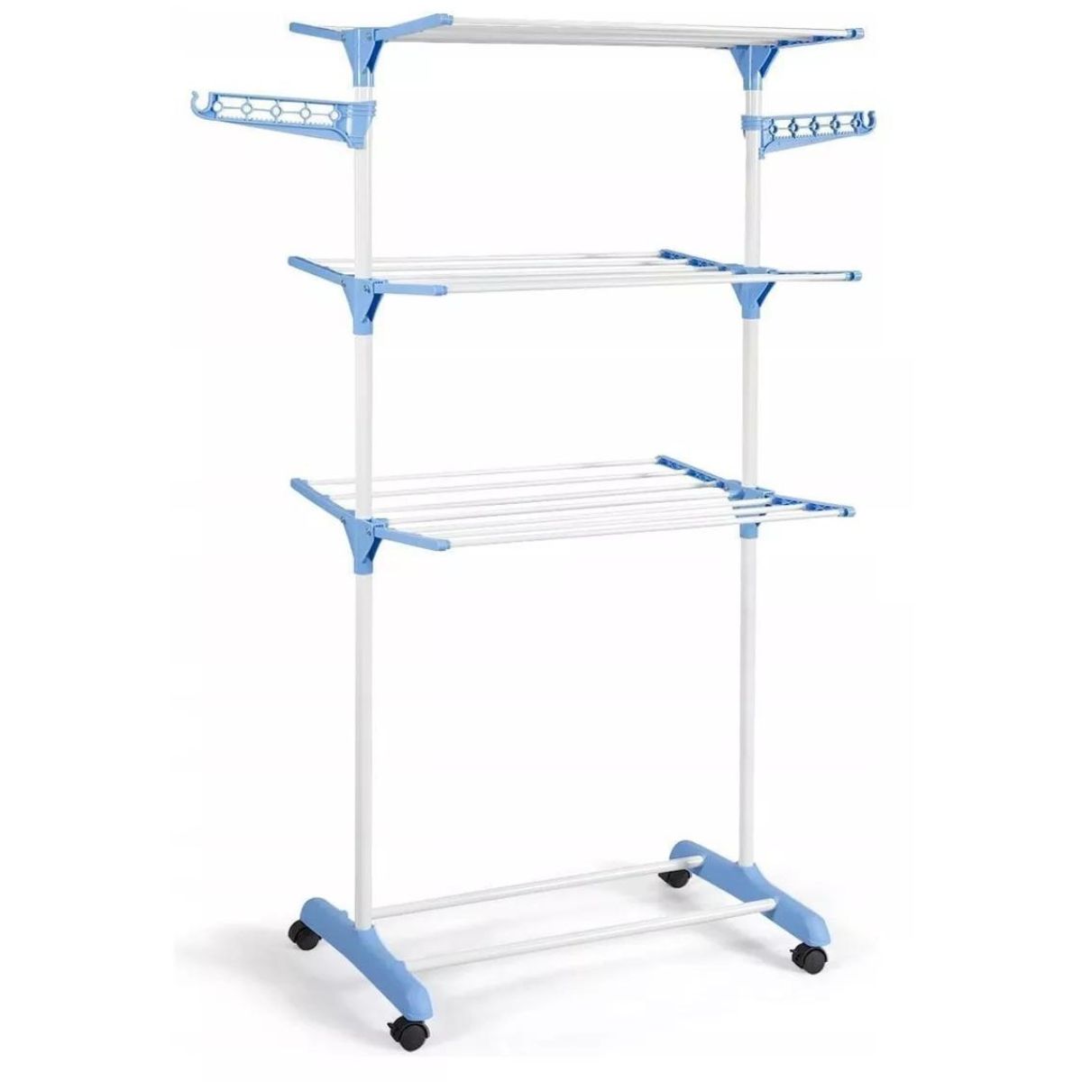 GENERICO - Tendedero de Piso Vertical Portátil Plegable de 3 Pisos