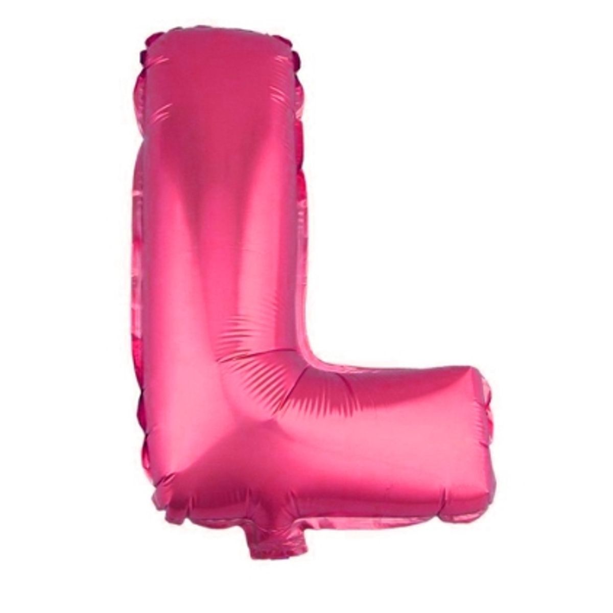 GENERICO - Globo Metálico Letras Color Fucsia 26 Pulgadas L