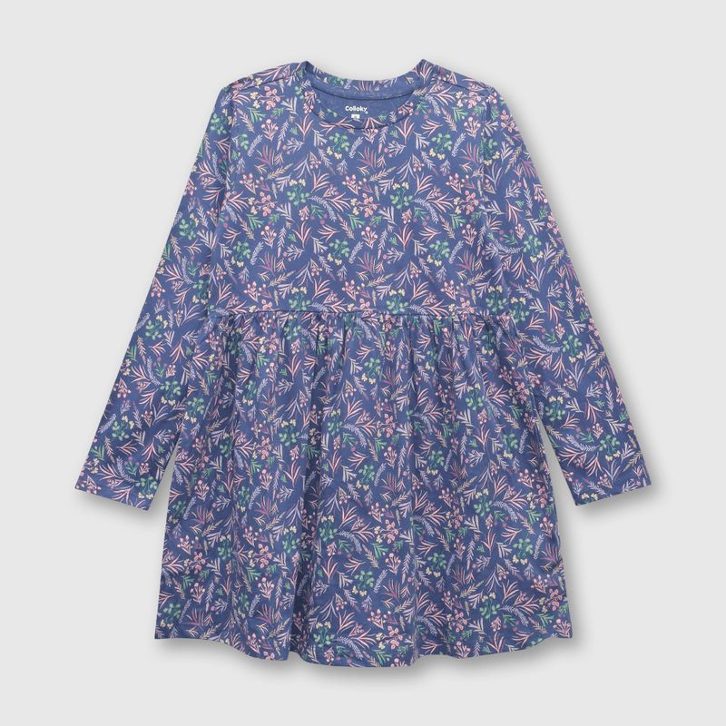 COLLOKY - Vestido Niña Azul 53130 Colloky