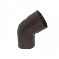 GENERICO - Codo Canaleta Macho-hembra Marron 75mmx45g