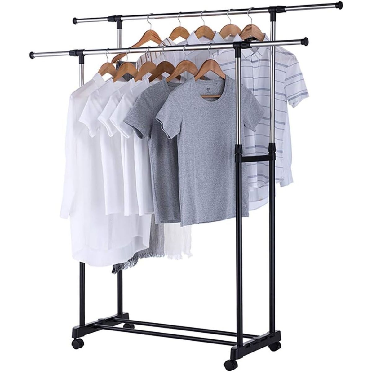 GENERICO - Perchero Doble de Metal Exhibidor