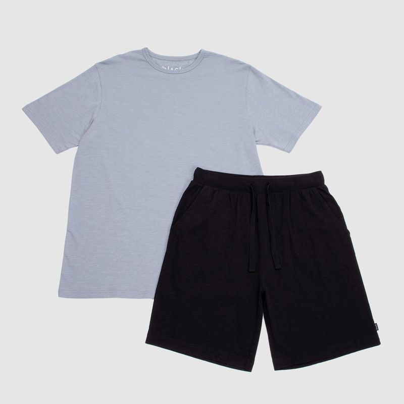 BLACK - Sleeping Clothes Dark Grey  Black Bubba