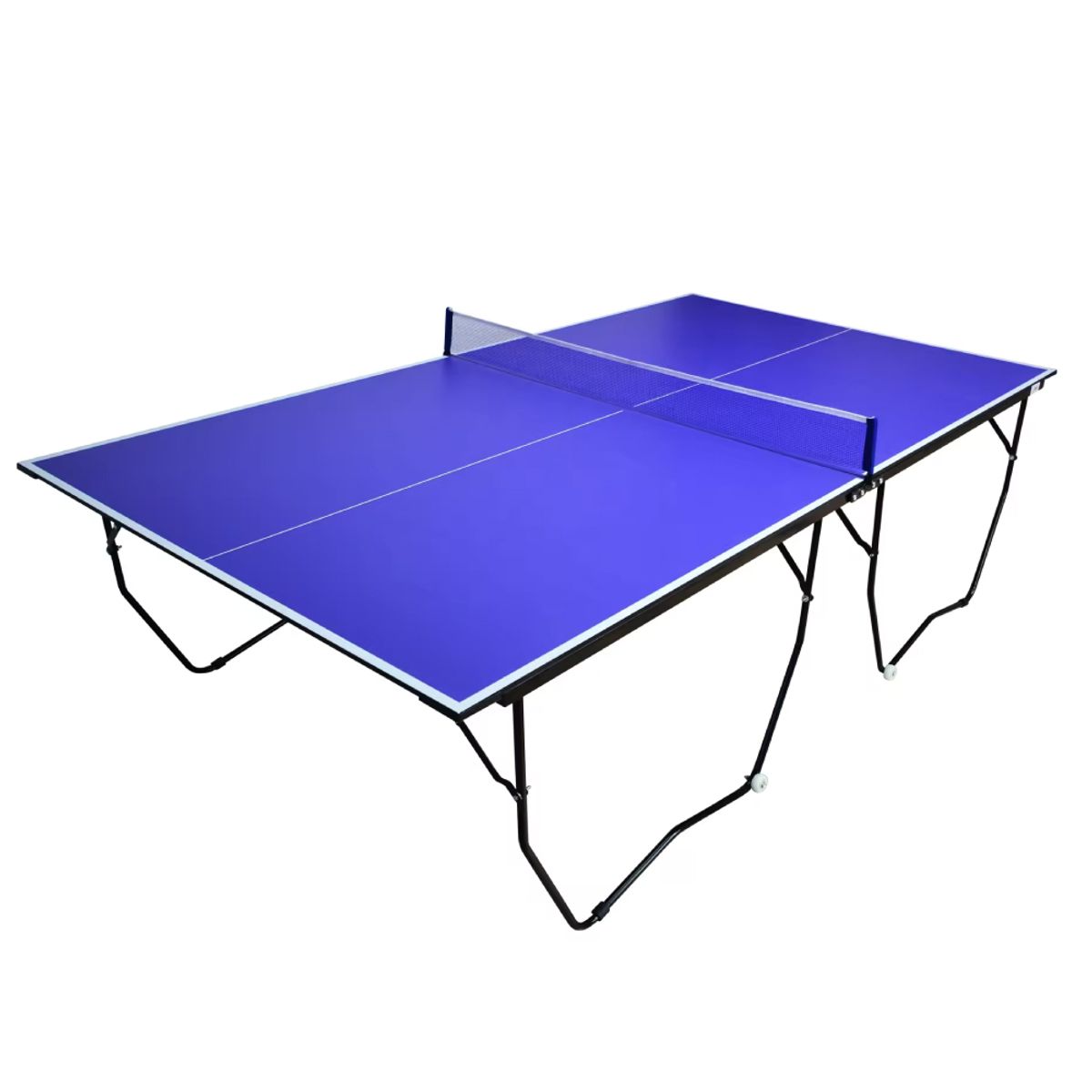 PWRFITNESS - Mesa de Ping Pong Plegable Profesional
