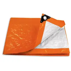 PRETUL - LONA MULTIUSO 3X4 NARANJA OJETILLOS LP-34N