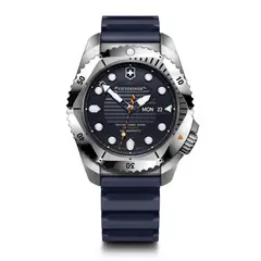 VICTORINOX - Reloj Dive Pro Automatic 43 mm azul caja acero