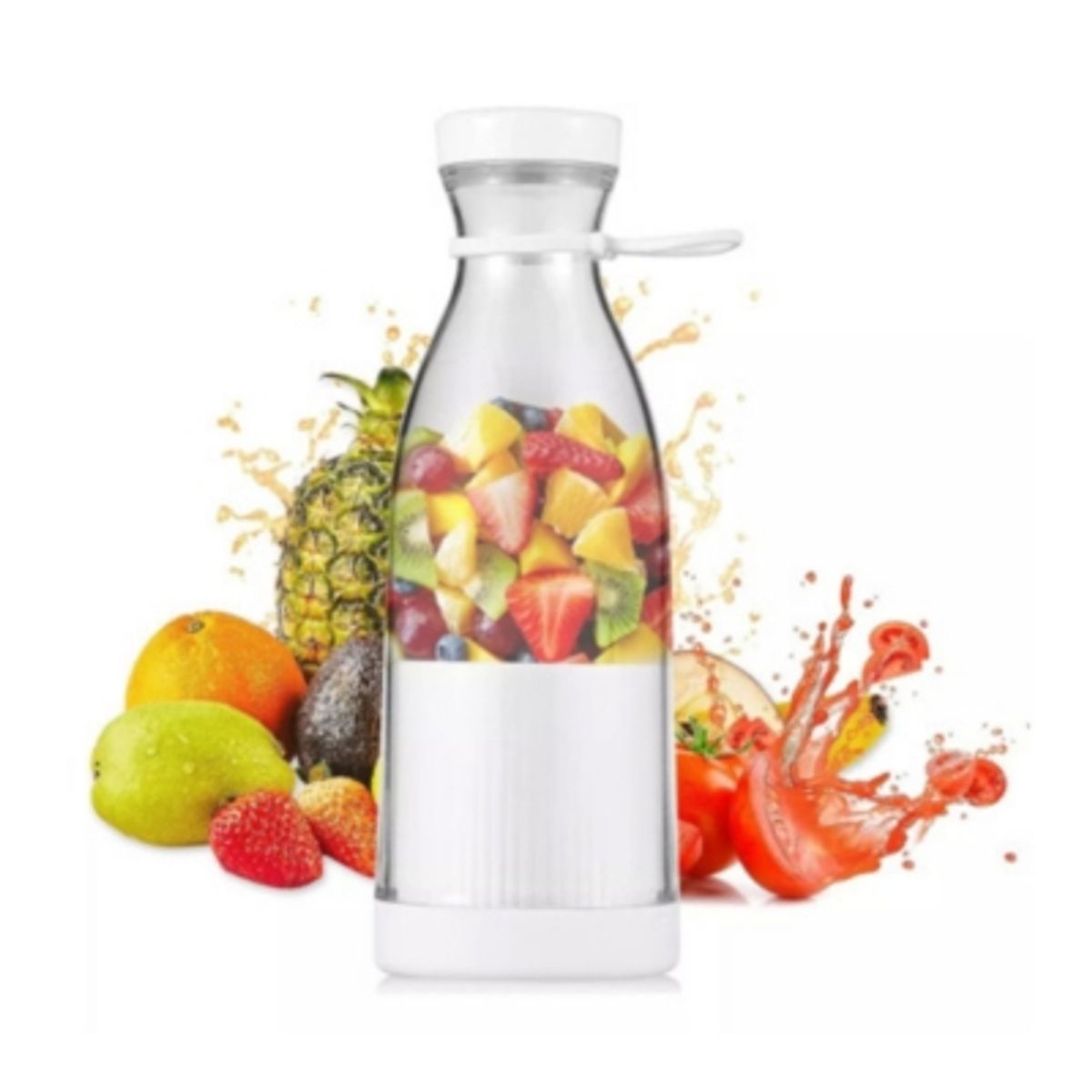 UTILISIMO - Juguera Portátil Juice Blender Blanco