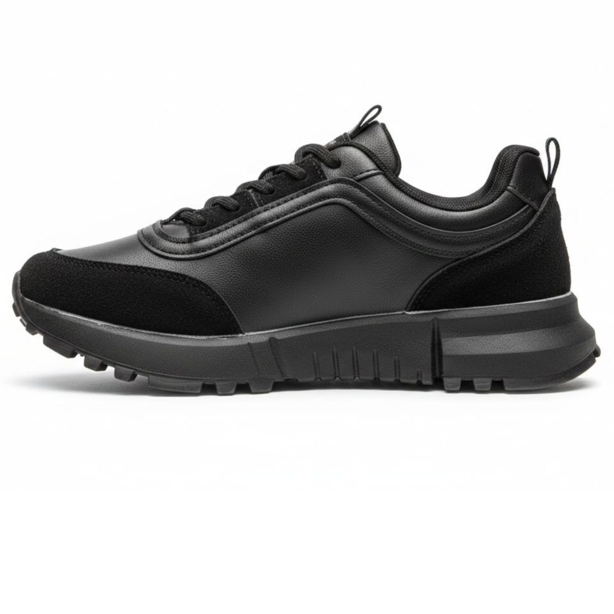 BOTELI - Zapatillas Negro Deportivas Escolar para Mujer S21