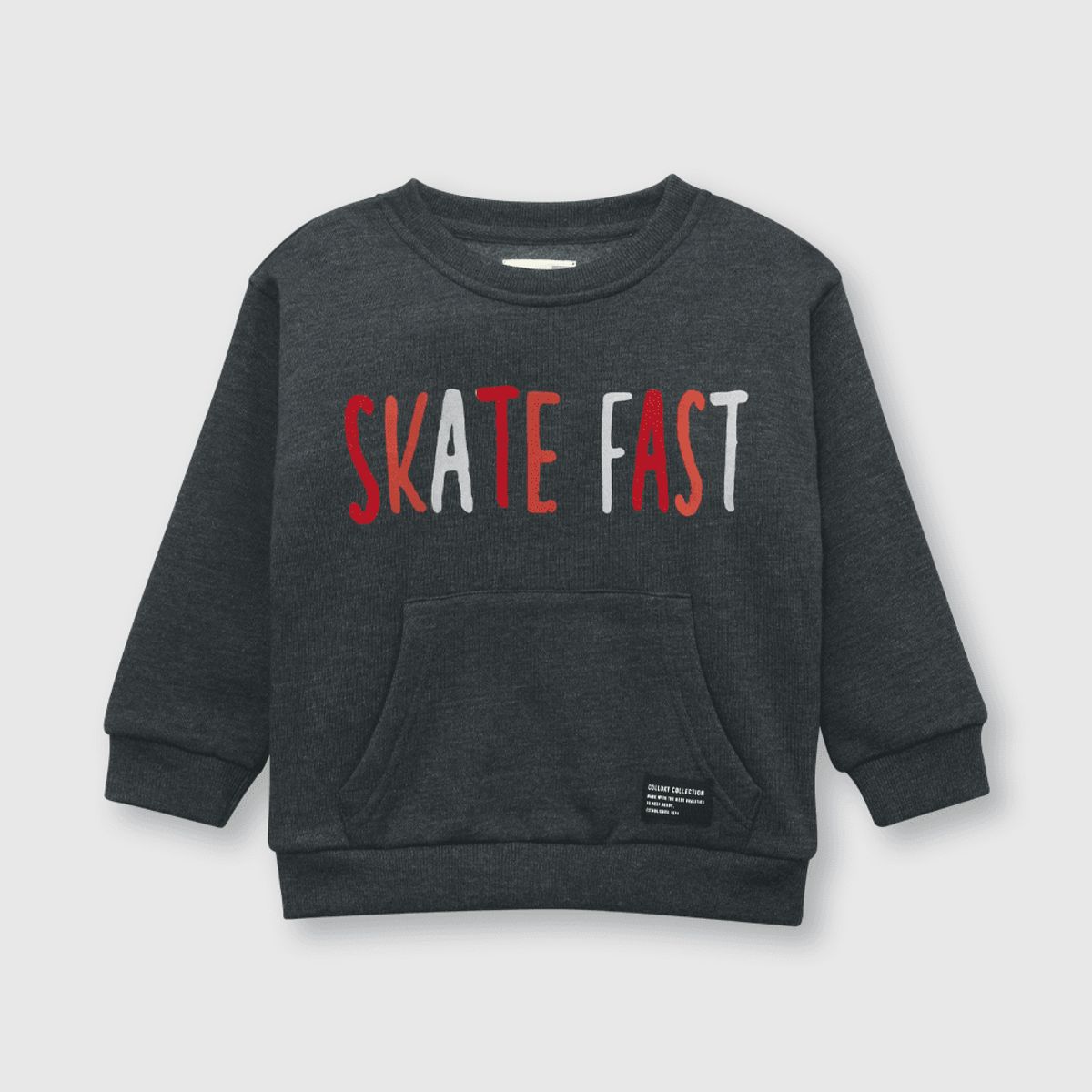 COLLOKY - Polerón Niño Gris 53089 Colloky