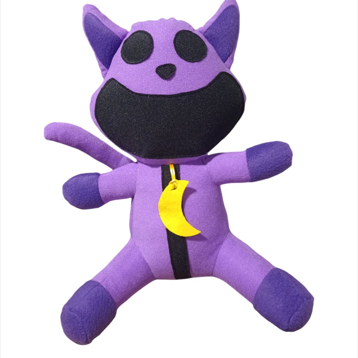 GENERICO - Peluche Catnap Smiling Critters Gato Morado