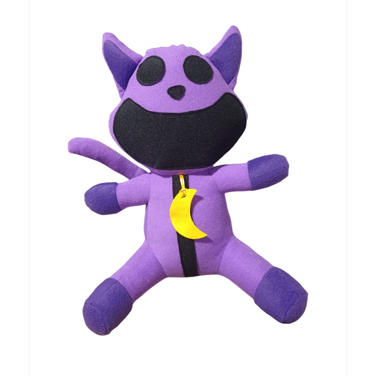 GENERICO - Peluche Catnap Smiling Critters Gato Morado