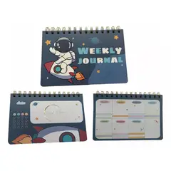 GENERICO - Planner Libreta Diseño Astronautaespacio Kawaii