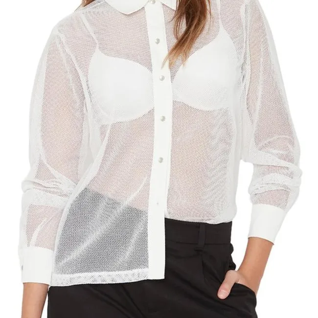 JACINTA TIENDA - Blusa Sara red blanca Jacinta Tienda