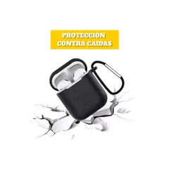 GENERICO - Funda Silicona AirPods 2gen Set De Accesorios 6 En 1