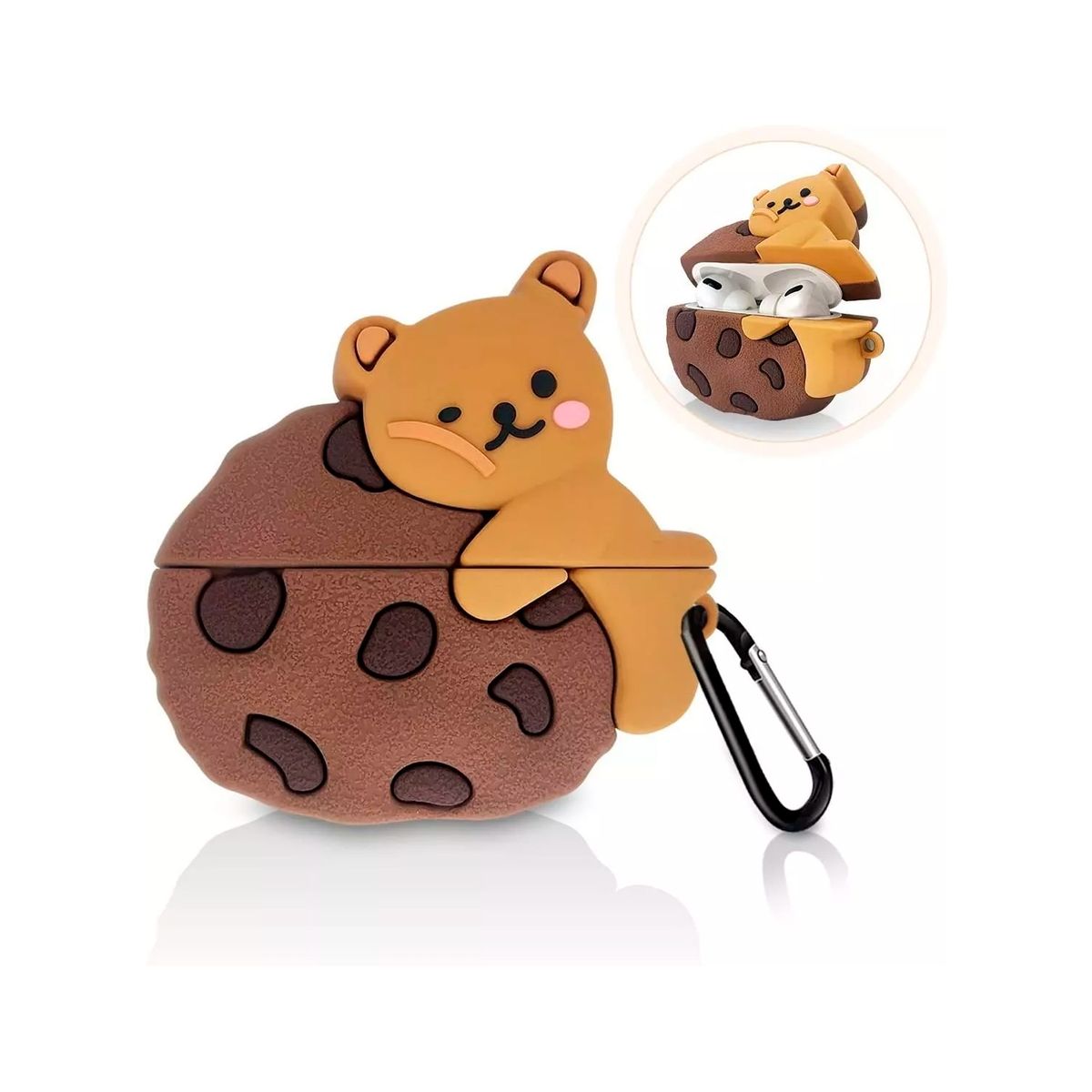 GENERICO - Funda Para AirPods Pro Muchos Modelos + Accesorios 6 En 1