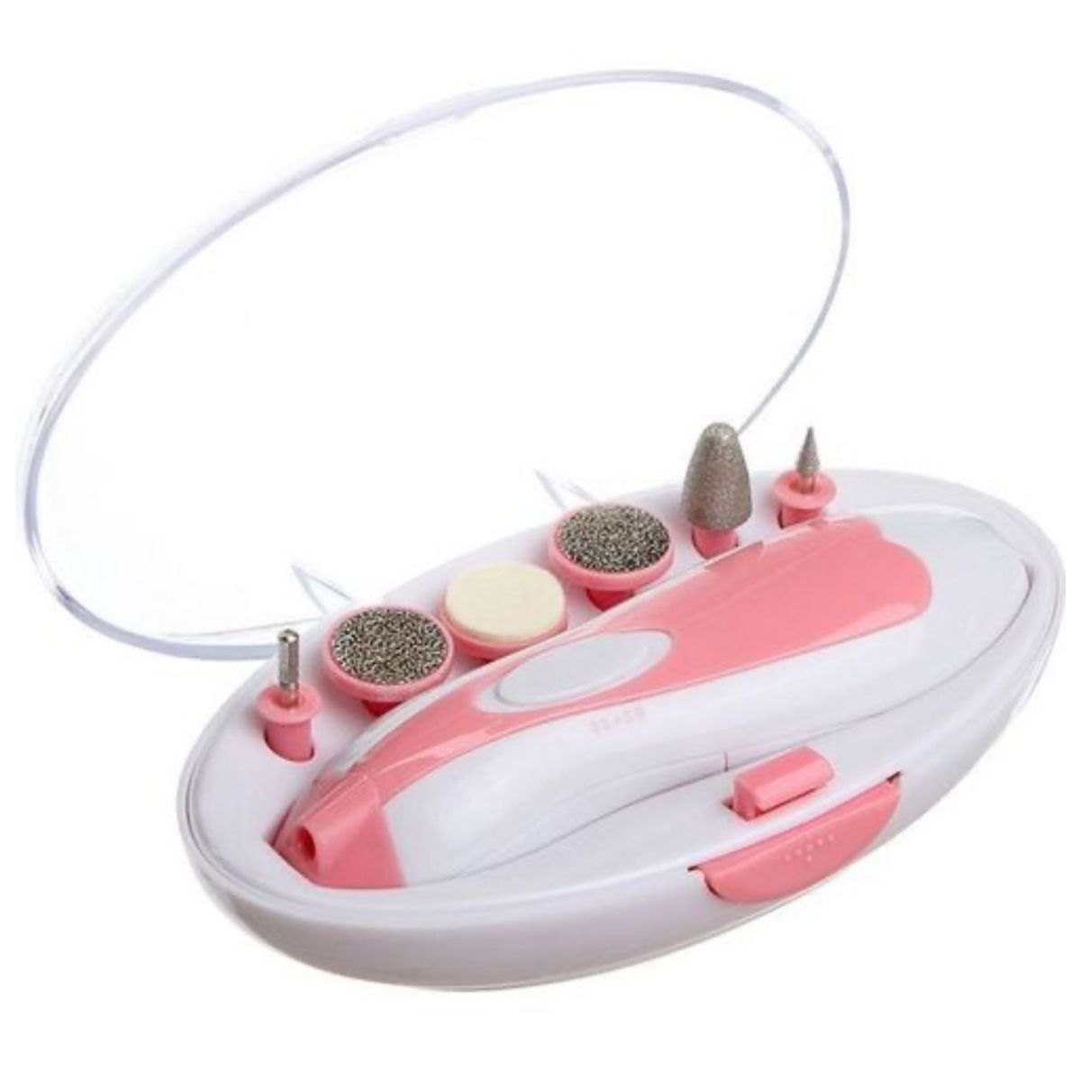 GENERICO - Cortauñas para bebé rosado