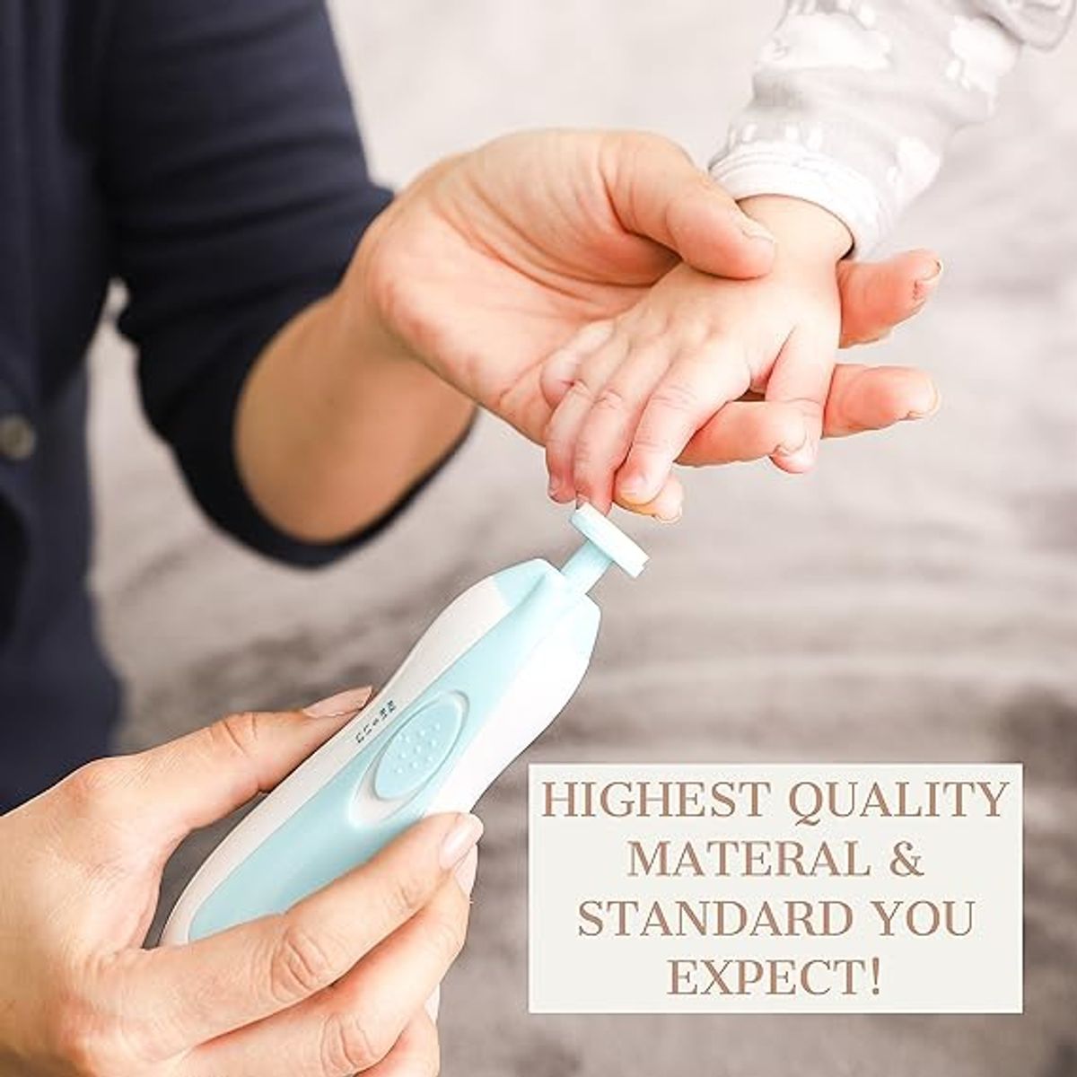 GENERICO - Cortauñas para bebé rosado