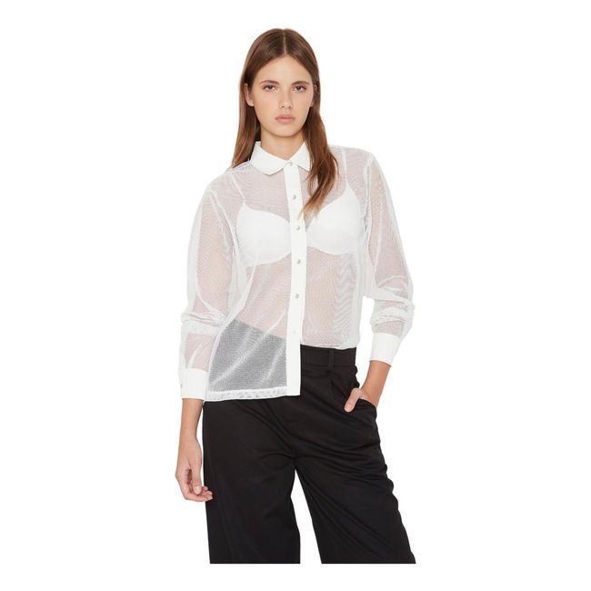 JACINTA TIENDA - Blusa Sara red blanca Jacinta Tienda