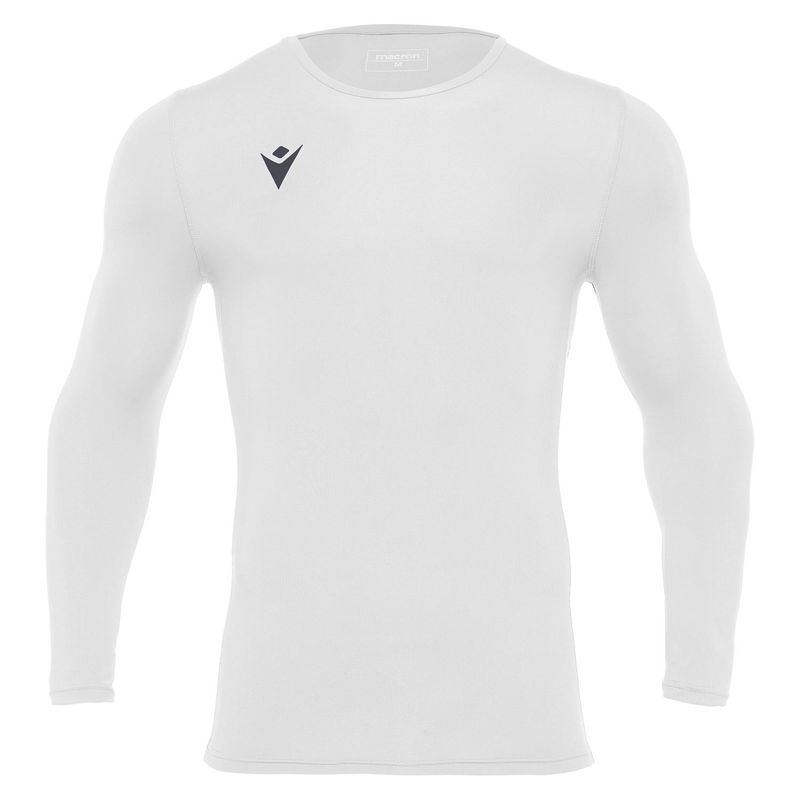 MACRON - Camiseta Primera Capa Manga Larga Holly Macron Blanco